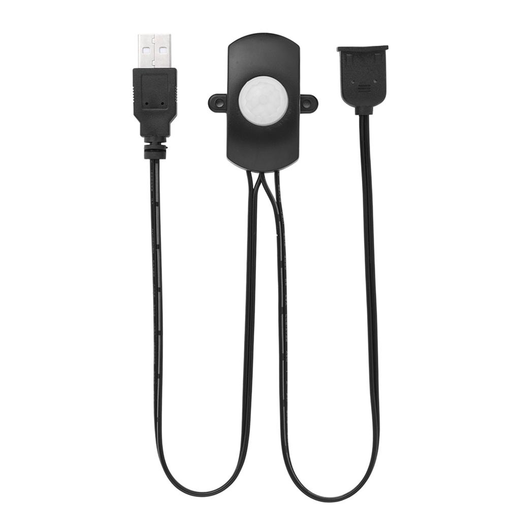 2A DC 5‑24V Mini PIR Infrarot Bewegungsmelder Detektor Automatischer Schalter LED Streifen USB Schnittstelle
