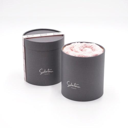 Feel Sodateru Towel Face Towel, Fog Blue, 34 x 85cm, 100% Cotton, Boxed (SD-FEEL-FFB)