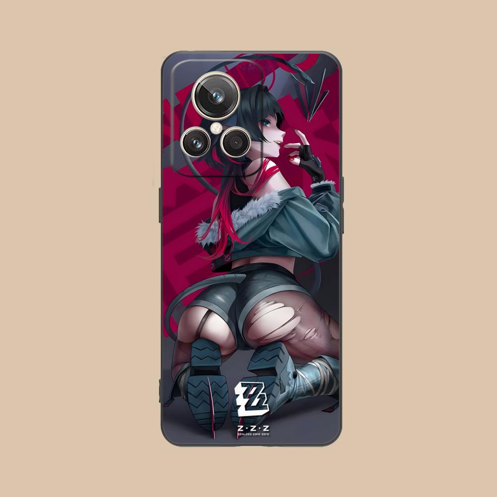 ZZZ Jane Doe Phone Case for Realme GT 8 Neo Pro C75 73 71 C67 65 C55 53 C35 31 C20 15 Soft TPU Shockproof Cover