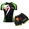 Milk Silk Martial Arts Training Suit Men Women - Sanda Boxing Muay Thai Fighting Shorts Gym Sportswear