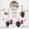 Braid-360-degree rotating head design supports wireless wired operation salon home dual-purpose hair tool