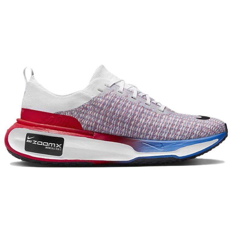 Nike ZoomX Invincible 3 White Photo Blue Red Men Sneakers University-Red Black FJ3889-100