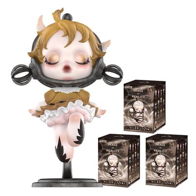 POP MART SKULLPANDA Image of Reality Series Pop Mart Gachapon Blind Box Figure Plastic Model Premium Toy Soft Vinyl Original Character Birthday Gift