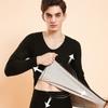 1 Set(shirt+pants) Cashmere Couples Sexy Seamless Stretch Thermal Underwear Sets Unisex Thin Slim Long Johns