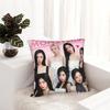 Kpop Style Babymonsters Group Pillowcase Soft Polyester Cushion Cover Decoration Pillow Case Cover Home Zippered 40X40Cm