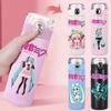 Anime Hatsune Miku Tryckt Termosmugg Bärbar Rostfritt Stål 400 ml Vattenflaska Läckagesäker Campingvattenmugg Gåva