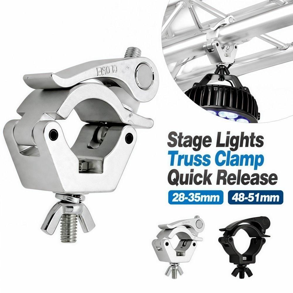 Aluminum Alloy Stage Lights Truss Clamp Fixing Clip For LED PAR Moving Head Beam Spot Clamps