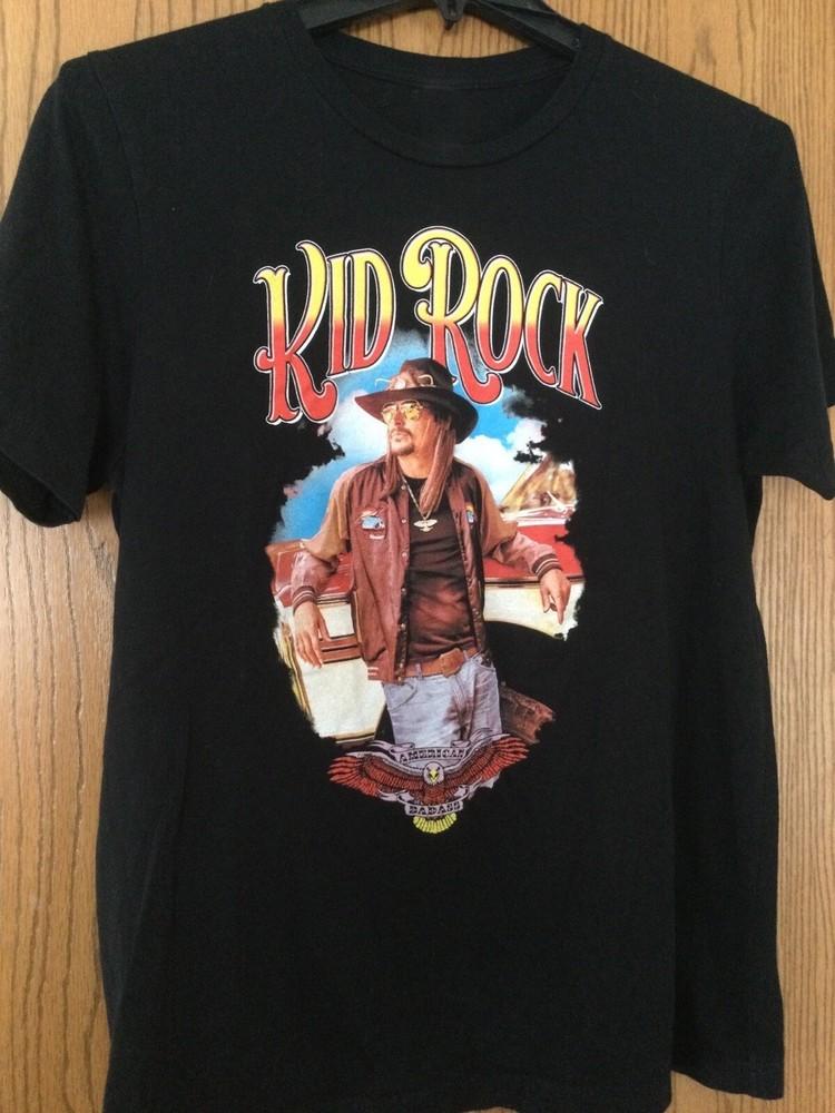 Новая футболка Kid Rock American Badass Подарок для фанатов Унисекс S-5XL Футболка SS1874 Унисекс Футболка S