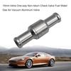 One Way Check Valve Aluminium Alloy Fuel Non Return Check Valve Petrol Diesel for Car Automobile Oil Water Pumps 6-12mm