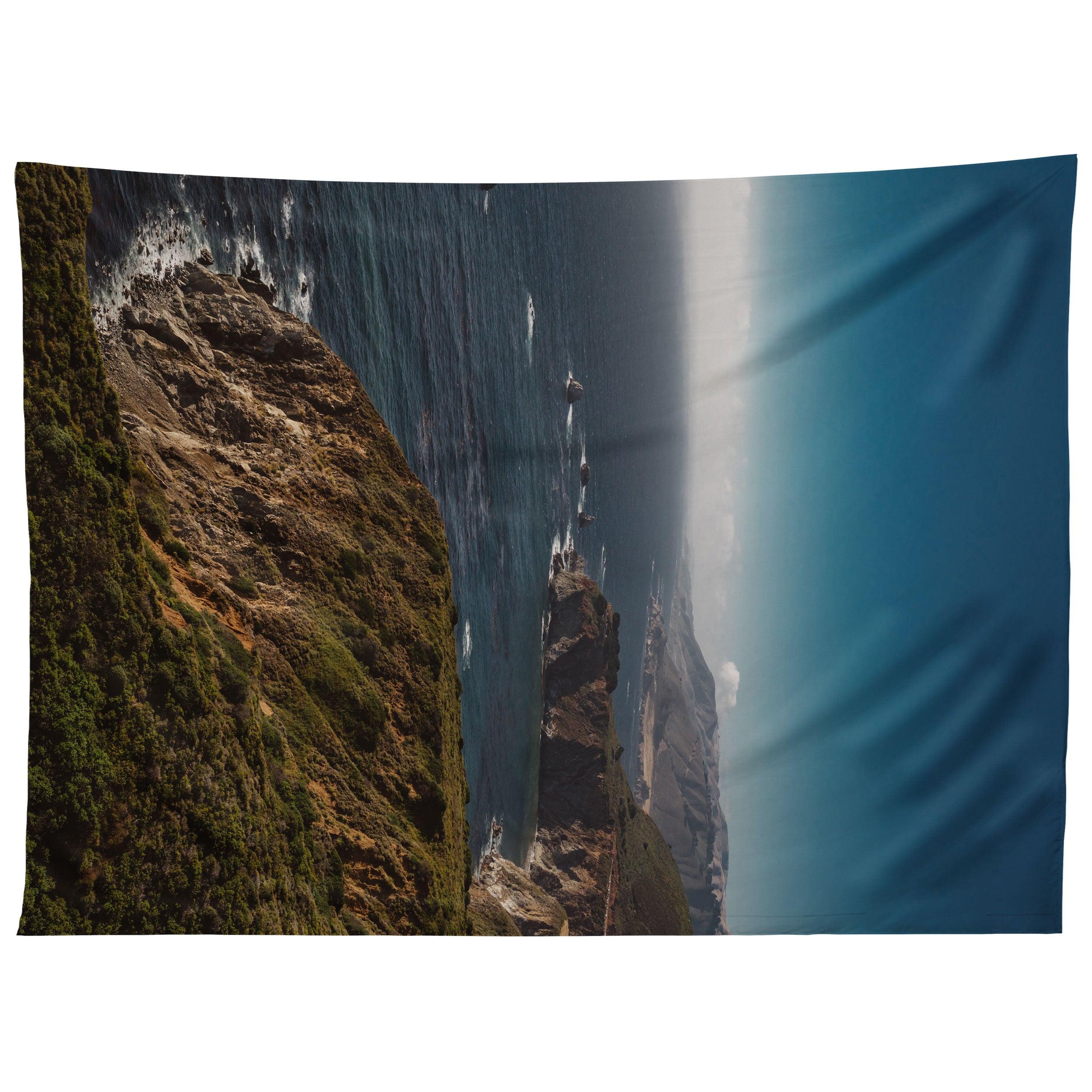 BIG SUR CALIFORNIA VI tapestry 75x100