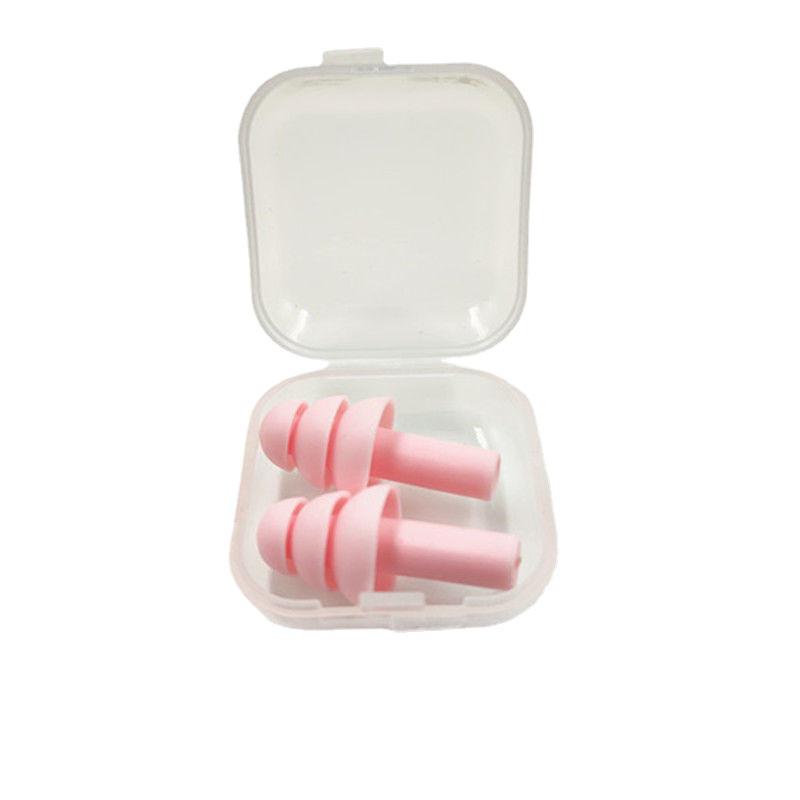 Silicone Christmas Tree Earplugs for Noise Reduction - Adult Soundproof Protection for Sleeping and Safety.