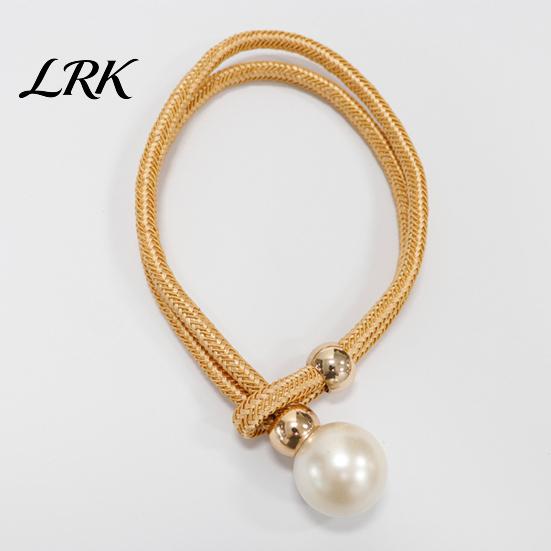 Faux Pearl Curtain Tieback 1Pc Tieback, Woven Rope Adjustable Holder, Stylish Windproof Ties Bead End Draperies Holder for Living Room Bedroom