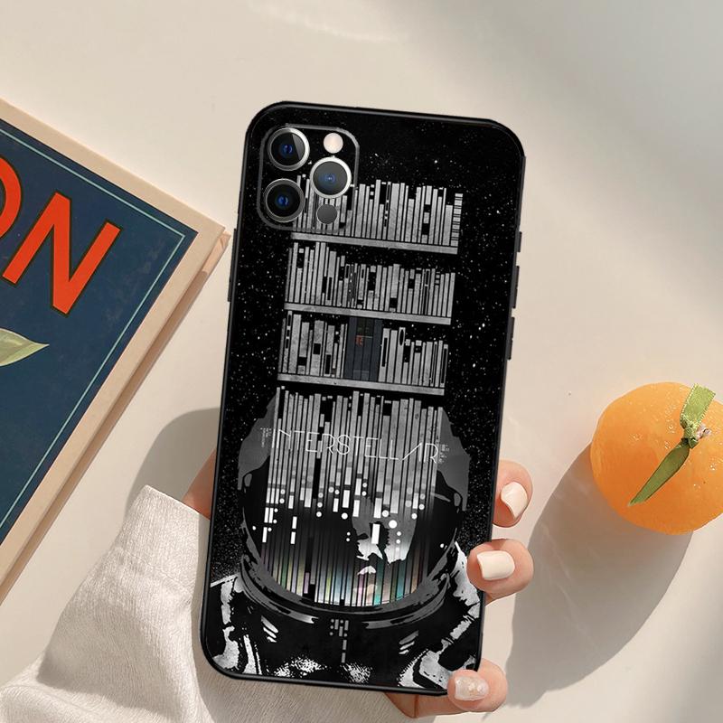 Interstellar Movie Funda Case For iPhone 16 Pro Max 15 14 11 12 13 Pro Max Mini XR 16e 16 15 Plus Phone Cover