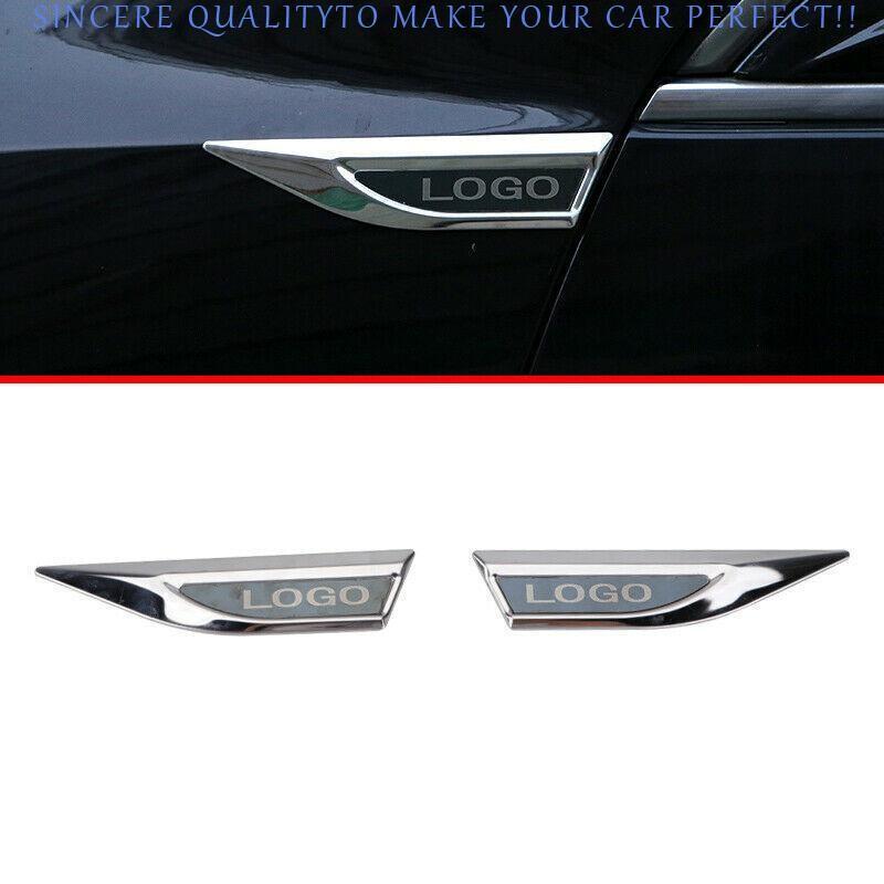 For Honda Accord 2003-2007 Chrome ABS Fender Body Side Molding Cover Docor 2Pcs
