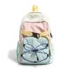 Schoolbag New dopamine mountaineering bag Outdoor sports contrasting color backpack Women's light cycling sports bag Mountain climbing travel bag