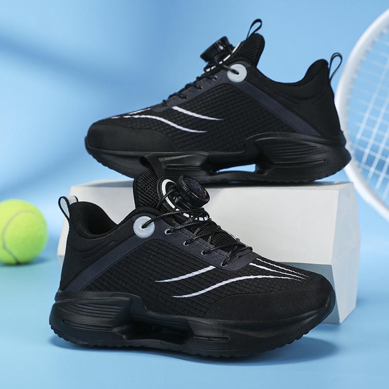 Nowe pomarańczowe buty sportowe dla dzieci z oddychającej siateczki dla chłopca Gruba podeszwa amortyzująca Buty do biegania Trenerki dziecięce tenis infantil