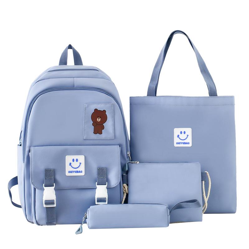 

Новый модный рюкзак для похода в лесную школу, кампус, корейская версия, простой и модный, студенческий повседневный школьный рюкзак