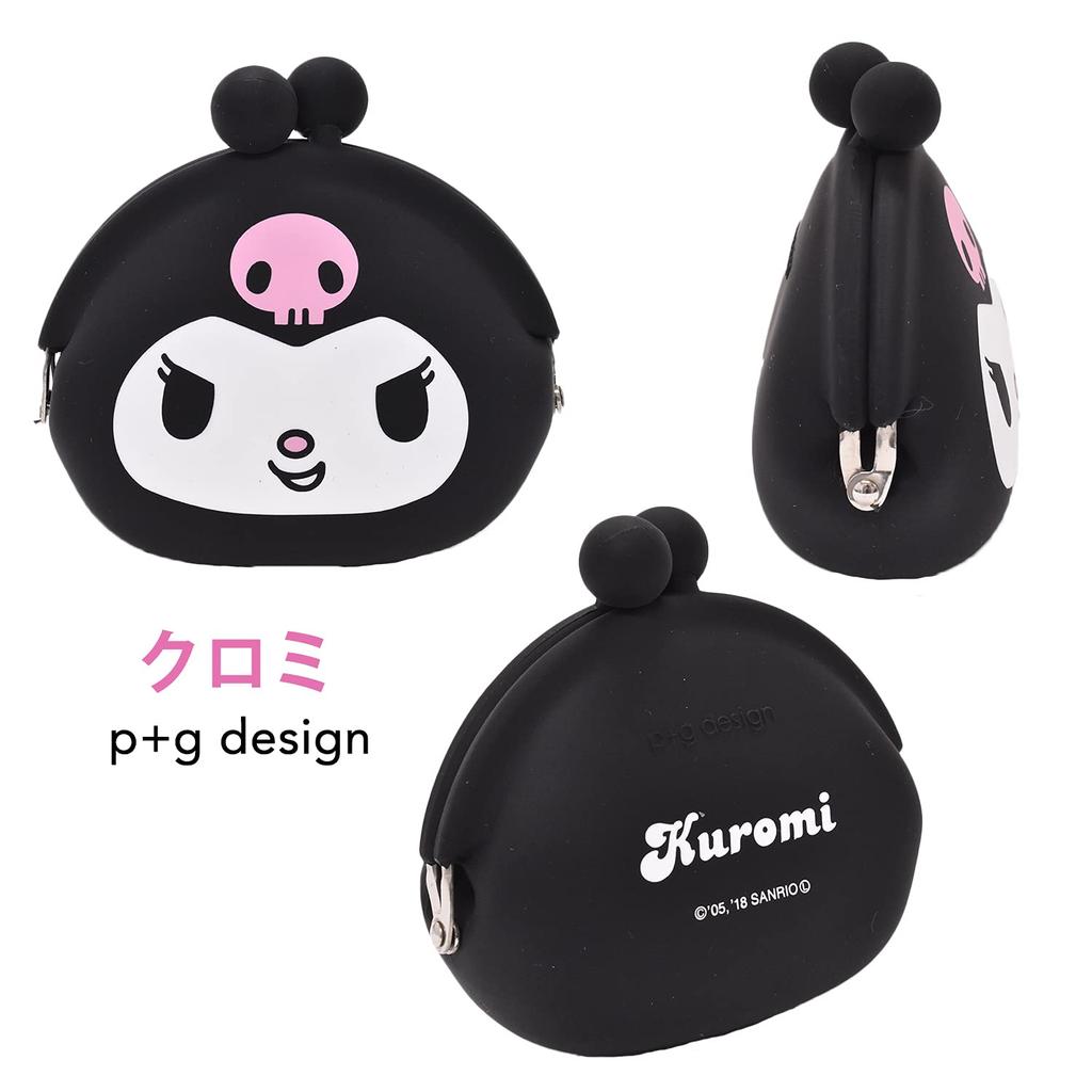 POCHI Sanrio My Melody Silicone Mini Coin Purse Pouch Coin Case Kuromi [Opabinia]