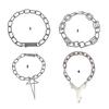 Fashionable 17 Clasp Necklace Simple Necklace Professional Necklace Suitable for Youthful Women for Casual To Formal