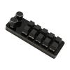 Programmable Keypad 10 Keys 2 Knobs Blue Switch Mechanical Hot Swappable Mini Keypad for Gaming Office Media