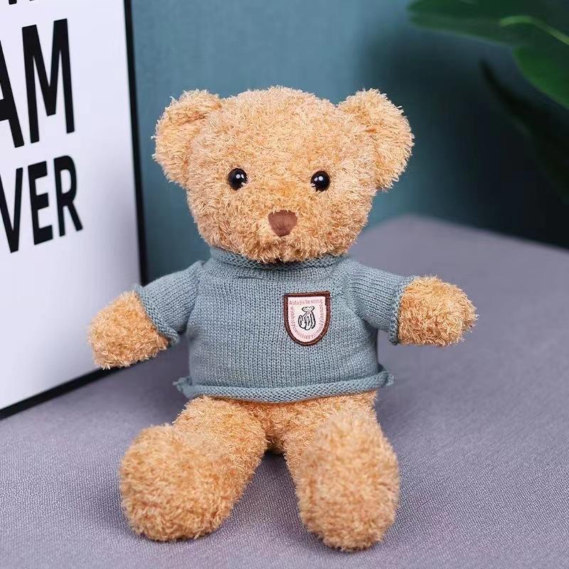 Cute Seaweed Bear Doll Doll Rag Doll Hug Bear Plush Toy Girl Gift Birthday Gift