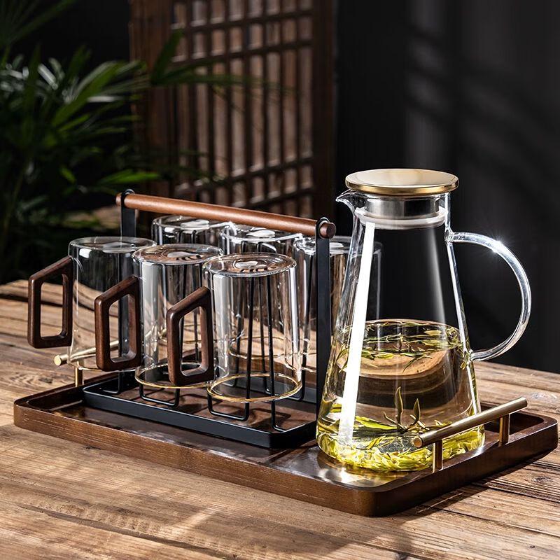 TXRMDX Heat-Resistant Glass Teacup Set
