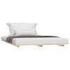 Letto in Legno Massello 140 x 190 cm Pino