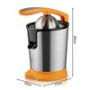 110V Hand-Press Electric Juicer: Stainless Steel Lemon & Fresh Fruit Juice Separator