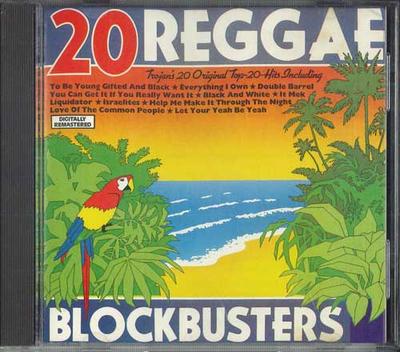 CD VARIOUS - 20 Reggae Blockbusters SOUNDCD10 TROJAN RECORDS Japan Reggae, Ska & Dub Used