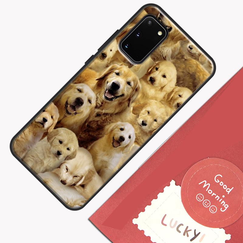 Golden Retriever Hund Handyhülle Für Samsung Galaxy S24 S26 Ultra S20 S21 S22 S23 S25 Plus S10 S25 FE Hülle Schale
