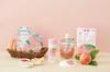 Yamanashi Prefecture Peach Scented Body Scrub in Aloe Vera Yamanashi Prefecture Peach 150g (Made Japan, Massage, Exfoliating, Leaf, Extract, Peach)