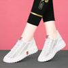 Women's Versatile Summer Mesh Sneakers - Breathable Casual White Shoes