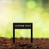 Metal Garden Stakes Custom Address Markers Lawn Decor Courtyard Ornament Yard Art Home Accent