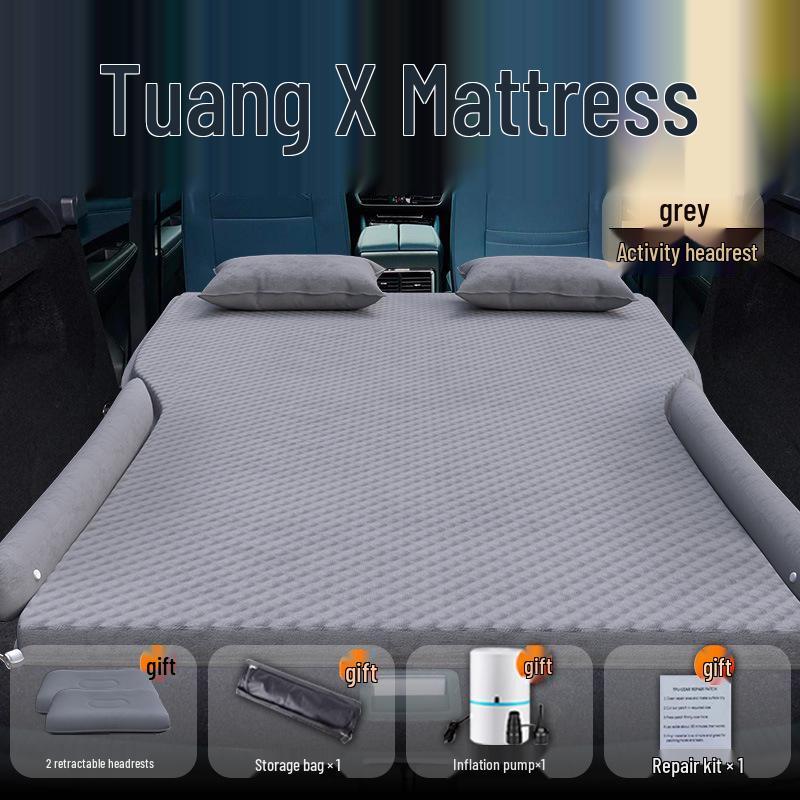 Volkswagen Teramont X Trunk Air Mattress: Inflatable Rear Car Sleeping Mat