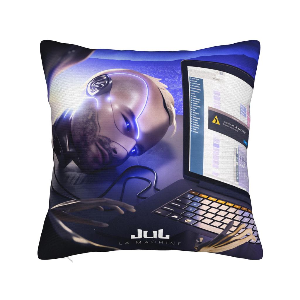 Pillow Cover Jul La Machine  Vintage Pillow Case For Sofa Car Home Decor Pillowcases