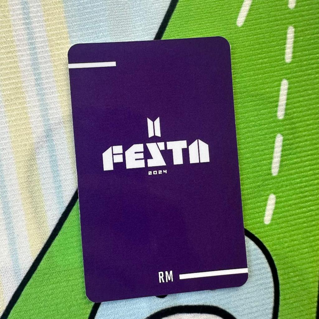 [USED] BTS Namjoon 2024 11th Anniversary FESTA ARMY ZONE Trading Card