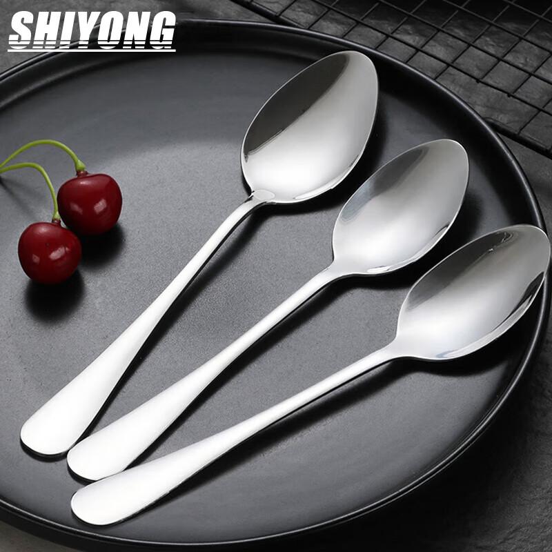 304 Stainless Steel 10-Piece Spoon Set