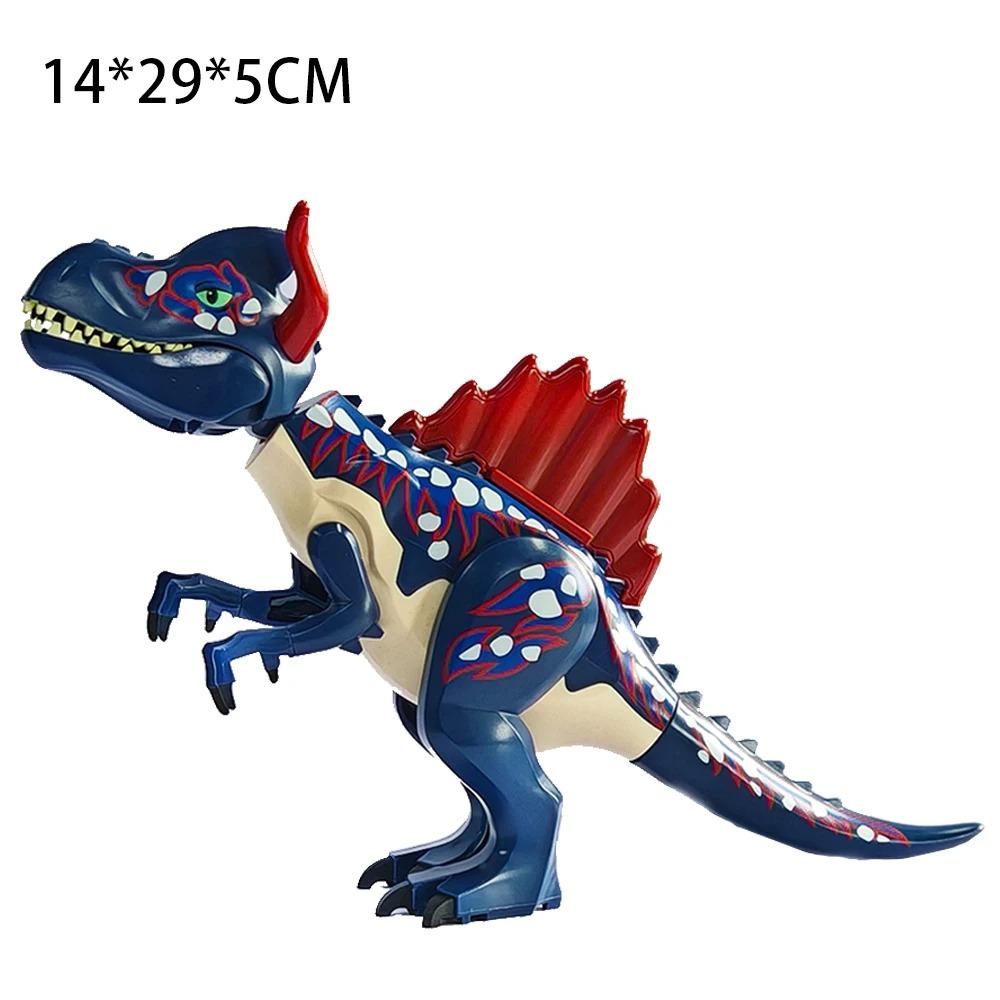 Bloques de Construcción de Dinosaurios Jurásicos Indominus Rex DIY Tamaño Grande Tyrannosaurus Figuras de Acción Modelos Juguetes para Niños Animales Regalos