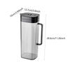 Water Pitcher Large Capacity Water Jug with Handle for Beverage Water Picnic
