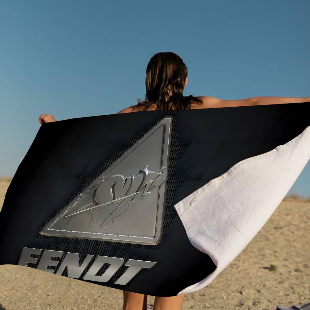 Farming Tractor Fendt Beach Towel Colorful Bath Towels For Girl Microfiber Quick Dry Sand Free Beach Yoga Spa Gym Pool