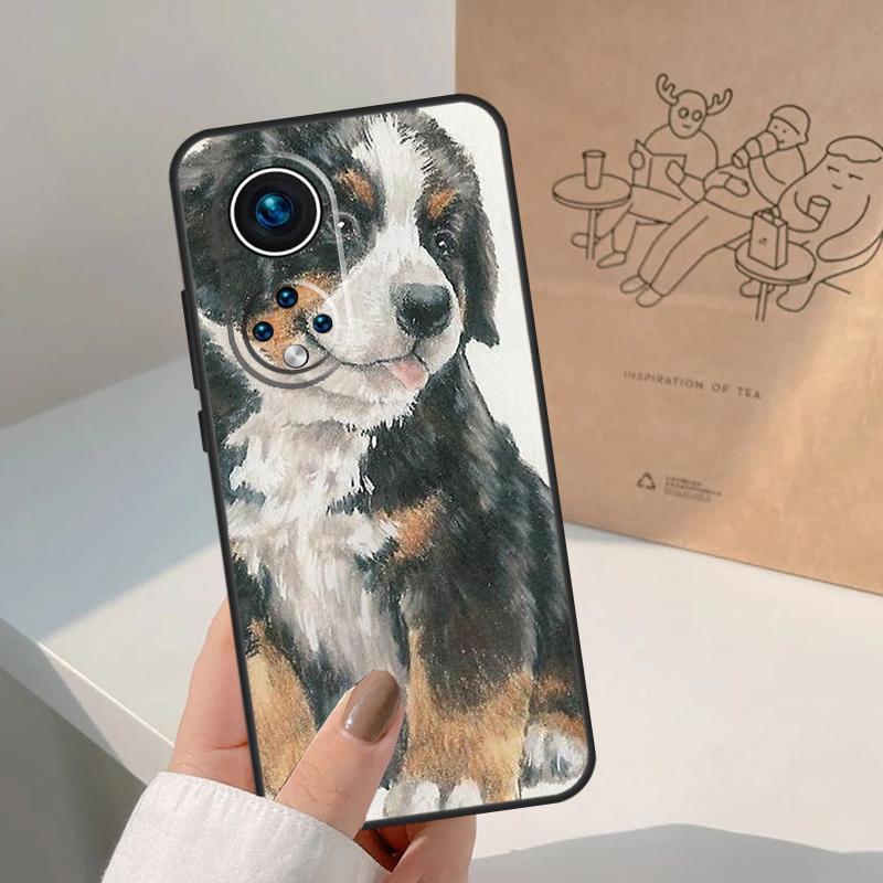 

Funny Bernese Mountain Dog For Honor Magic 7 Lite 5 6 8 Pro Case For Honor 400 200 90 70 50 X8c X8b X9a X9b X9c X9d Win Honor X9d
