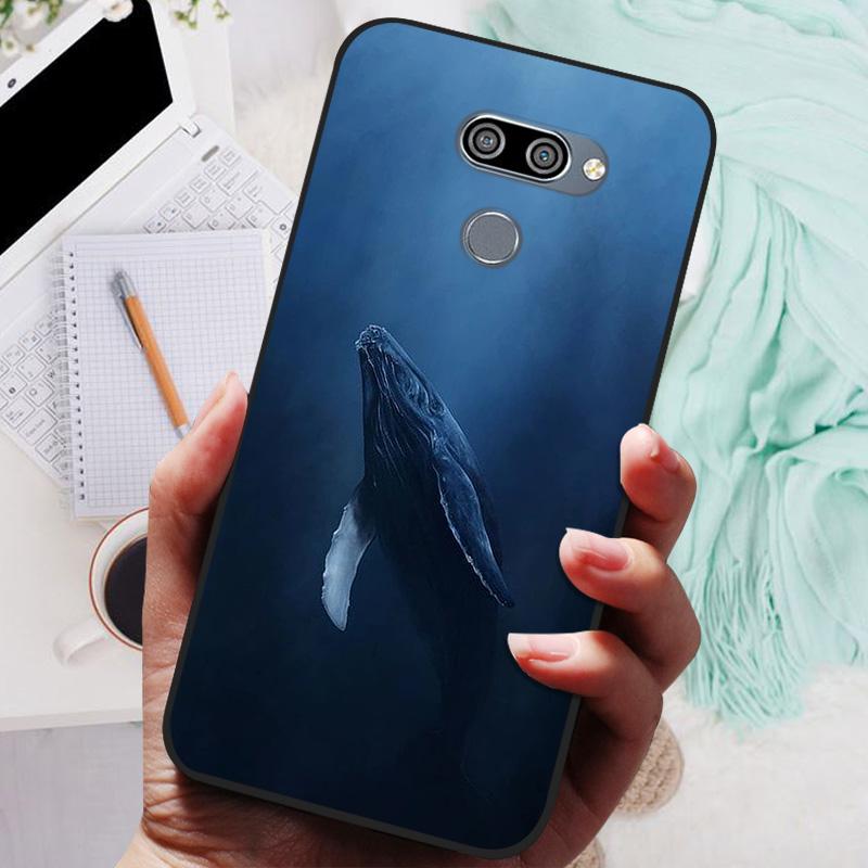 for LG K50 Q60 Case K 50  Soft TPU Silicone Phone Covers for LG Q60 LGK50 K 50 LGQ60 Case Bumper  Q 60 Shockproof Coque Cover