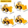 Toddler DIY Construction Truck Toy Set Kids Take-Apart Engineering Car with Screwdriver Tool Educational Building Excavator