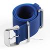 18mm 20mm 22mm Silikon Einteilige Uhrenarmbänder Universelles Weiches Wasserdichtes Gummi-Uhrenarmband für Damen Herren Schwarz Blau Grau Armband