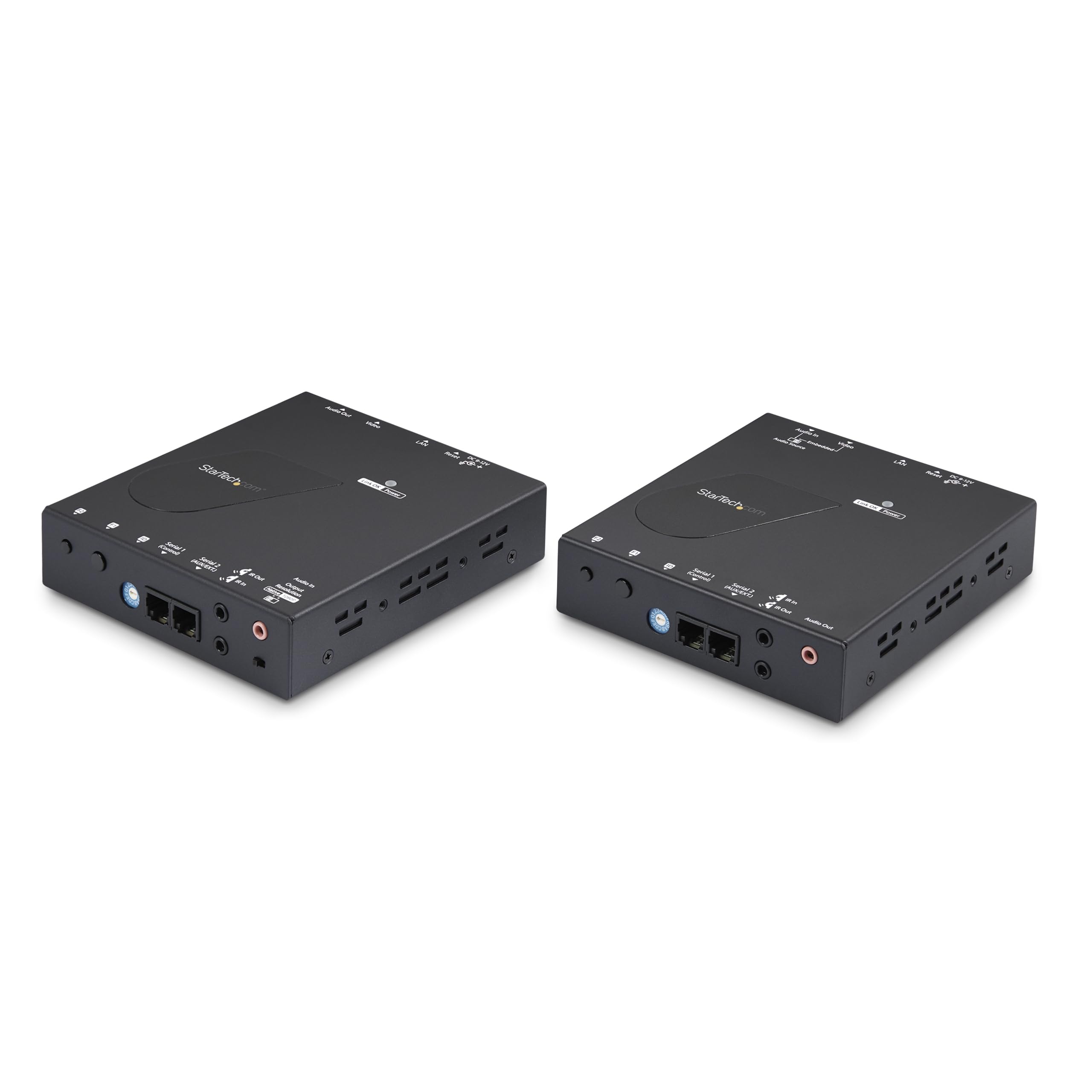 

Комплект розширювача HDMI, сумісний із IP, сумісний розширювач сигналу HDMI, набір через лінію LAN ST12MHDLAN4K 4K/30 Гц передавач/приймач