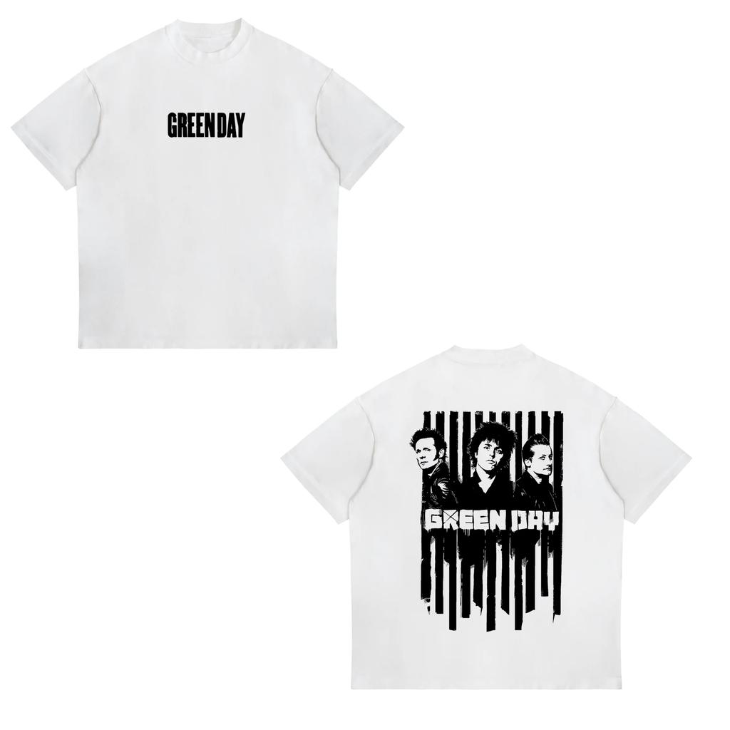 Punk Rock Band Green Day Dookie Graphic T Shirts Unisex Women Gothic Vintage Short Sleeve Tshirt Fashion Casual Oversized Tshirts