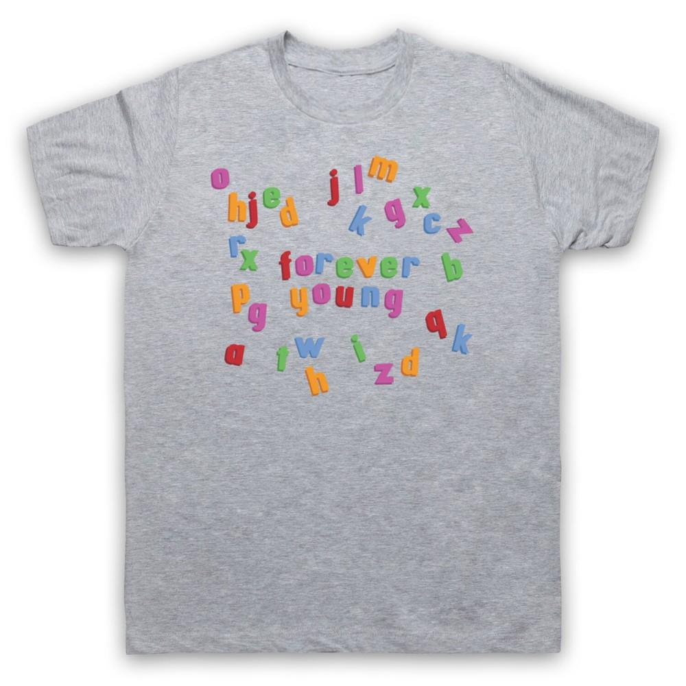 

Forever Young Fridge Magnets Child At Heart Retro Cool Mens And Womens T-Shirt 4XL