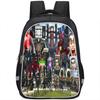 Skibiditoilet Titan Cameraman TV Man Anime Dessin Animé Sac à Dos