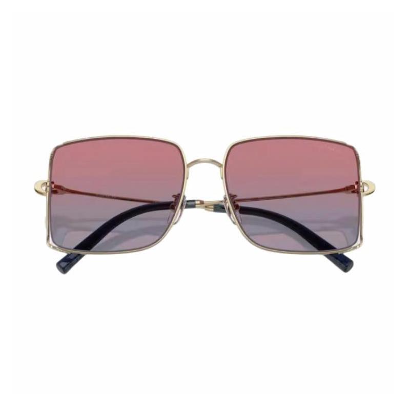 Coach Hollow Design Metal Square Sunglasses Women's Multicolor 59 0HC7174D90050Q59