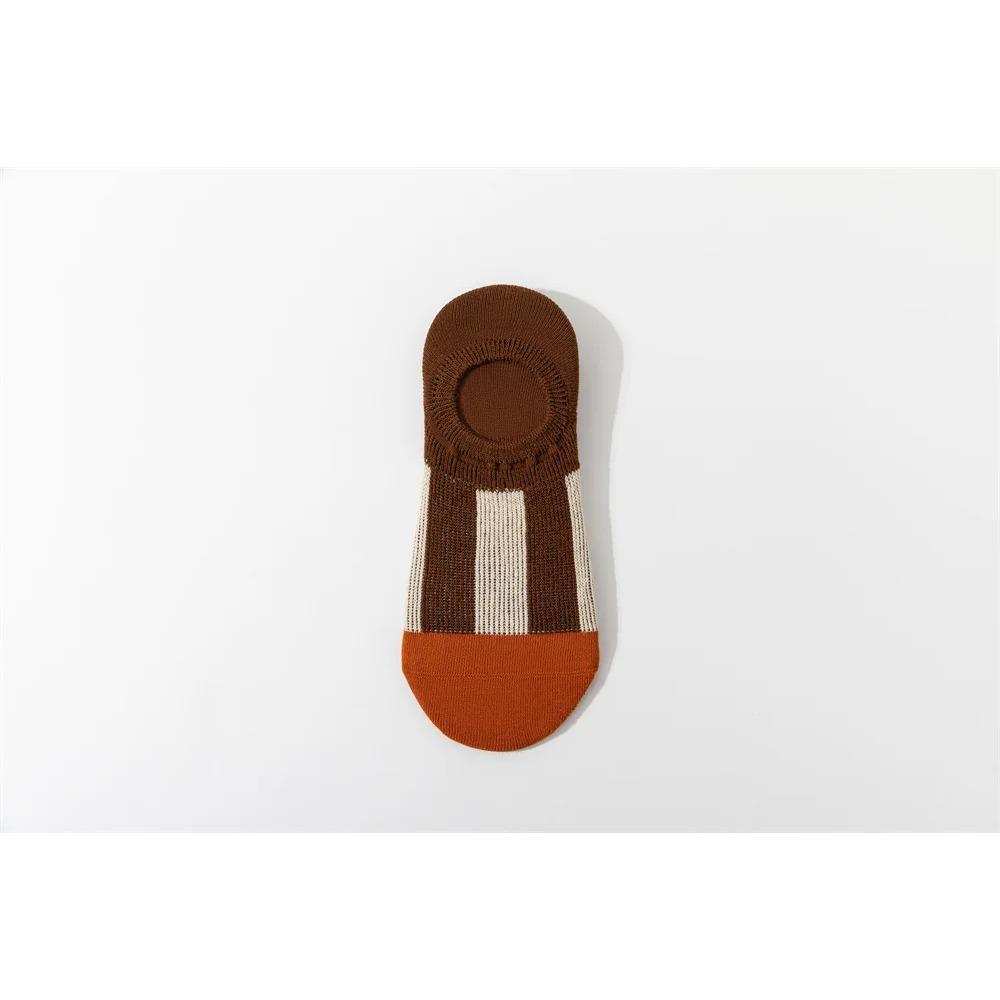 10 Colors High Saturation Dopamine Color Striped Ins Trendy Skateboard Sports Style Vertical Striped Ankle Socks New